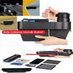 Organizer Rak Botol Jepit Jok Mobil Console Front Seat Car Box - Image 7