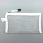 Pencil Case Jaring Transparan PVC Mesh Simple Korean Style - Image 7