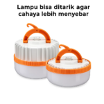 Lampu Emergency Gantung Senter Serbaguna Rechargeable - Image 4