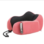 Bantal Leher U Shape Lipat Travel Nyaman Dan Mudah Dibawa - Image 5