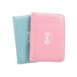 Dompet Kartu Card Wallet Ribbon Lucu Cute Bahan Kulit 12 Slot - Pink Tua - Image 7