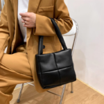 Tas Bahu Wanita Shoulder Puffy Bag Mini Kotak Fashion Style Kekinian - Image 3
