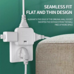 Power Soket 3in1 Converter Charger US ke EU Stop Kontak Lipat Praktis - Random V2 - Image 3