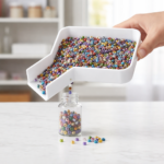 Corong Manik-Manik Praktis Memudahkan Mengisi Manik ke Wadah Kecil - Putih - Image 7