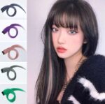 Hair Clip Wig Jepit Rambut Palsu Warna Fashion Highlight - ROSE - Image 7