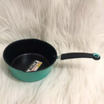 Panci Teflon Marble Hitam 18 20 cm Anti Lengket Ringan dan Tahan Lama - Panci