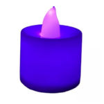 Lilin LED Mini dan Sedang Candle Light Lamp Dekorasi Kamar Tidur - Ungu