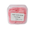 Sabun Kertas Travel Mini Motif Bunga Praktis untuk Cuci Tangan - Pink