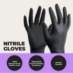 Sarung Tangan Karet Safe Glove Elastis Detailing Waxing Polishing - M - Image 3