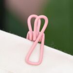 Jepitan Pakaian Warna Warni Plastik Ring Besi Baja Laundry Cuci Baju - Plastik20pcs - Image 7