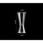 Gelas Ukur Takar Acrylic Jigger Measuring Cup Transparan - 10-20ml - Image 8