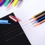 Pulpen Warna Warni Tinta 12pcs Colorful Gel Glitter Tulisan Berkilau - Pastel Pen - Image 7