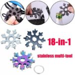 Kunci Salju 18in1 Multifungsi Pocket Tool 18in1 Snowflake Tool - Image 2