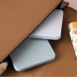 Cermin Lipat 2 Sisi Persegi Kaca Make Up Polos Mini Mirror Decor Sticker - Cream - Image 6