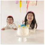 Bando Ulang Tahun Desain Happy Birthday Warna Warni Gaya Korea - Kuning - Image 6