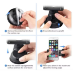 Car Holder Handphone Dudukan HP di Mobil Anti Goyang - Image 5