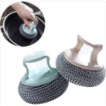 Sikat Cuci Piring Bulat Sabut Kawat Dengan Gagang Multifungsi - - Image 2