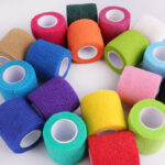 Finger Wrist Tape Elastis Penyangga Jari dan Pergelangan Tangan untuk Olahraga - Putih - Image 7