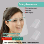 Face Shield Mika Tebal Bening Pelindung Wajah Nyaman Dipakai - Image 3