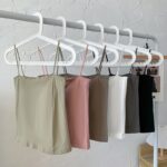 Tanktop Bra Wanita With Cup Pakaian Dalam Bra Fashion Gym Bra Olahraga - Hitam - Image 8