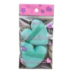 Sponge Bedak Tabur Padat Bentuk Love 2Pcs Beauty Blender 6 Warna - Fanta - Image 3