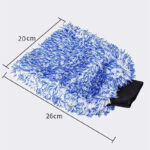 Sarung Tangan Cuci Kendaraan Microfiber Wash Mitt Ala Korea Lembut - Image 7