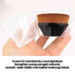 Brush Kuas Bedak Bentuk Oval Untuk Foundation - Image 3