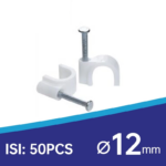 Klem Kabel Paku Beton Pipa Cable Clip Listrik Serbaguna - 9 - Image 9