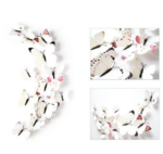 Stiker Dinding Kupu Kupu Wall Sticker Butterfly 3D Dekorasi PVC tape - Putih - Image 6