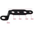 Bracket Dudukan Lampu Tembak LED Bar Jepit Spion Motor Universal - Image 7