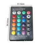 Lampu T10 LED Serbaguna untuk Sen Motor Mobil Terang - Remote Saja