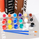 Kuas Lukis Lancip Datar Serbaguna Cocok untuk Pemula - Lancip - Image 5