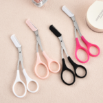 Gunting Alis Mata Perapi Stainless Steel Desain Presisi Sisir Pisau - Image 7