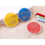 Jarum Berbagai Ukuran Alat Jahit Set Wadah Bundar Praktis Multifungsi - Image 4