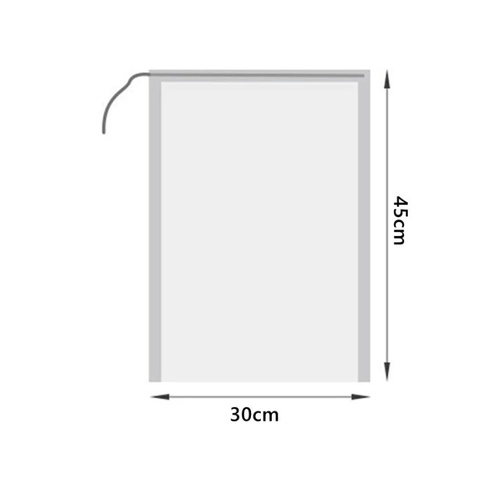 Q1Vape1chZcQCwzCkKpCF920ZEne3q7hB9wu9yLm Kain Pouch Nylon Kantung Saringan Filter Susu Kacang kedelai Almond - 45x30x80 - Image 1