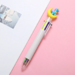 Pulpen Pena Mekanik Unicorn Karakter Multicolor 6 Warna - Sleep Putih - Image 7