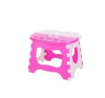 Kursi Mini Lipat Plastik Bangku Dewasa Anak Lucu Praktis Serbaguna - Hijau - Image 9