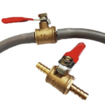 Kran Bensin Motor 1/4 Inch Kuningan Universal Selang Bensin 7 mm