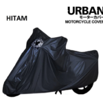Tutup Motor Cover Jumbo Waterproof Tahan Air Anti Cakaran Kucing - Hitam