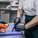 Sarung Tangan Karet Safe Glove Elastis Detailing Waxing Polishing - M - Image 6