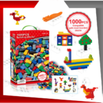 Mainan Balok Susun Edukatif Warna-Warni Isi 500 dan 1000 Pcs untuk Anak - 500PCS - Image 9