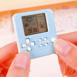 Gantungan Kunci Game Tetris Mini Portable Mainan Klasik - Orange - Image 4