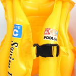 Pelampung Rompi Renang Anak Dewasa Swim Vest Strap Adjustable - Orange - Image 5