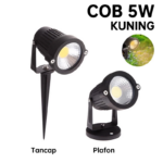 Lampu Sorot LED Spot garden Park Light Halaman Teras Rumah Outdoor - Tancap Kuning - Image 8