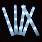 Tongkat Lightstick Foam LED Supporter Konser Festival Glow Busa Spon - Putih - Image 9