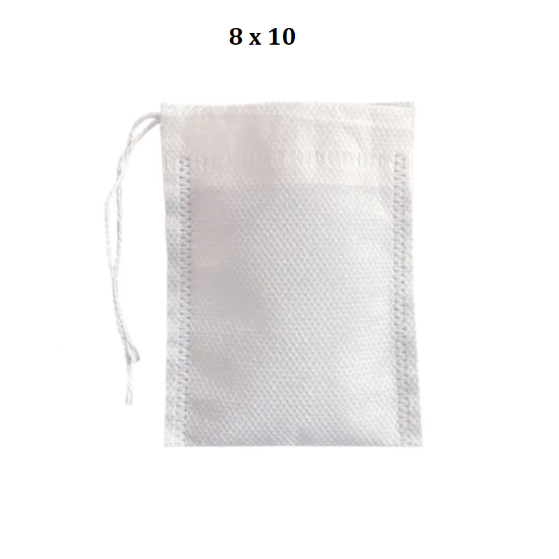 RF0iCZez6y7I26ZnJDqFV0H1mcEa93ODifKPlvZ0 Kantong Teh Celup 100 Pcs Tahan Panas Segel Tali Anti Berhamburan - 8x10 - Image 1