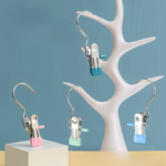 Gantungan Penjepit Jemuran Mini untuk Pakaian Kecil dan Aksesoris - Image 2