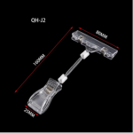 Jepitan Label Harga Akrilik Price Tag Transparan Penjepit Papan Obral - 11 CM - Image 9