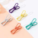 Jepitan Pakaian Warna Warni Plastik Ring Besi Baja Laundry Cuci Baju - Plastik20pcs - Image 9