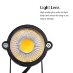 Lampu Sorot LED Spot garden Park Light Halaman Teras Rumah Outdoor - Tancap Putih - Image 4